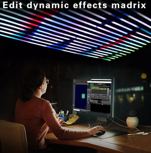 Полноцветный светодиодный пиксельный контроллер W8S RGB, светодиодный пиксельный модуль DMX512, контроллер с 8 портами, 8192 пикселей ws2811 ws2801 - Product Image 6