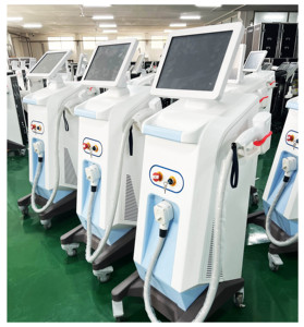 Tridiode Laser máy cạo lông 2024 laser công suất cao diodo 808nm Spa máy tóc chuyên nghiệp máy Diode Laser diodo lông - Product Image 1