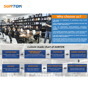 SUNTON OEM定制热卖酒店咖啡厅家用双层塑料制奶机开水器茶壶电热水壶