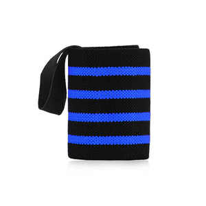 Correas ajustables con logotipo personalizado, soporte de compresión elástico para pulgar, muñequeras para levantamiento de pesas - Product Image 6