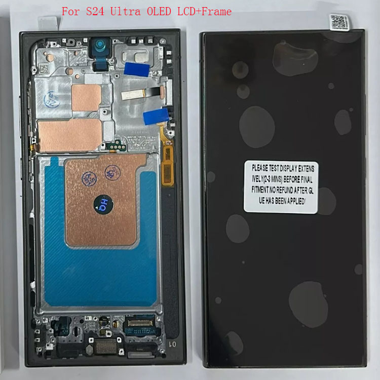 S24 Ultra Oled Lcd con marco