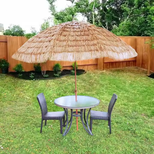 Protected Fire Retardant PVC Synthetic Thatch <strong>Roof</strong> Sheet for Outdoor Use Traditional for <strong>Tropical</strong> Resorts Beach Bars <strong>Roof</strong> - Product Image 2