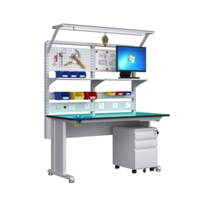 ESD-Komponenten Elektrischer anti statischer Arbeitstisch für die Prüfung elektronischer Produktions linien Inspektion Computer reparatur Werkbank sicherheit - Product Image 6