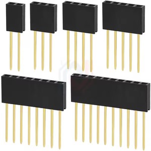2,54mm einzelne zweireihige Buchse 1 X5/6/8/10/15/16/40 2 X3/4/20/18/40 Lange Stifte PC104 11mm PCB Board Pin Header Für Arduino - Product Image 3