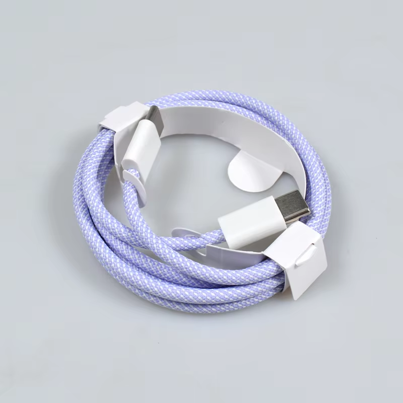 Púrpura-Cable trenzado