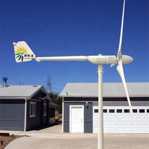 HLD 1.5kw yatay eksen rüzgar türbini ile 2.8m 3m FRB Rotor 24V 48V 230v yenilenebilir enerji kaynağı - Product Image 6