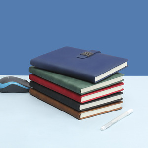 Premium anpassbares Briefpapier Retro Style PU Leder <span class=keywords><strong>Notebook</strong></span> mit Magnet verschluss für Promotion Kunden geschenke