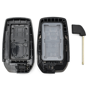 Originale T-oyota 4 pulsanti per auto custodia per chiave a telecomando pieghevole coperchio di controllo vuoto per T-oyota Prius C-amry C-orolla - Product Image 6