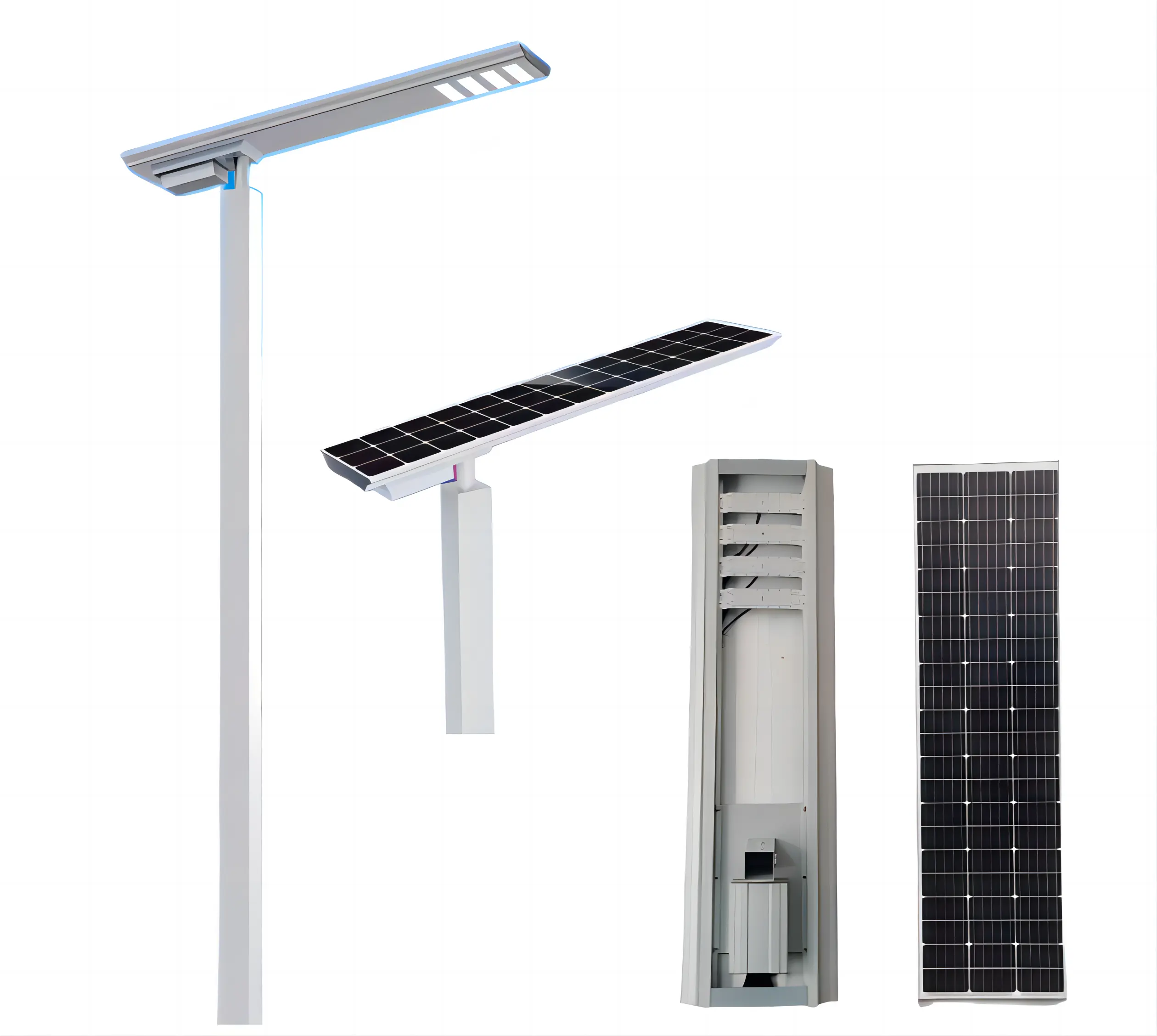 Sistema automático de luz de calle solar luces de calle solares en Pakistán Precio de luz de calle LED solar