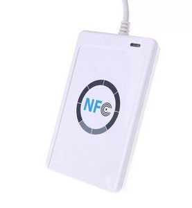 Tragbarer NFC-Schreib leser mit 13,56 MHz RFID ISO14443 USB Kontaktloser NFC-Kartenleser - Product Image 1