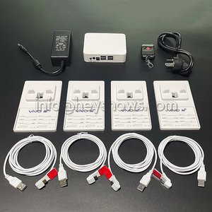 手机用4端口防盗安全系统ABS塑料显示报警器，带集中充电盒和电缆 - Product Image 6