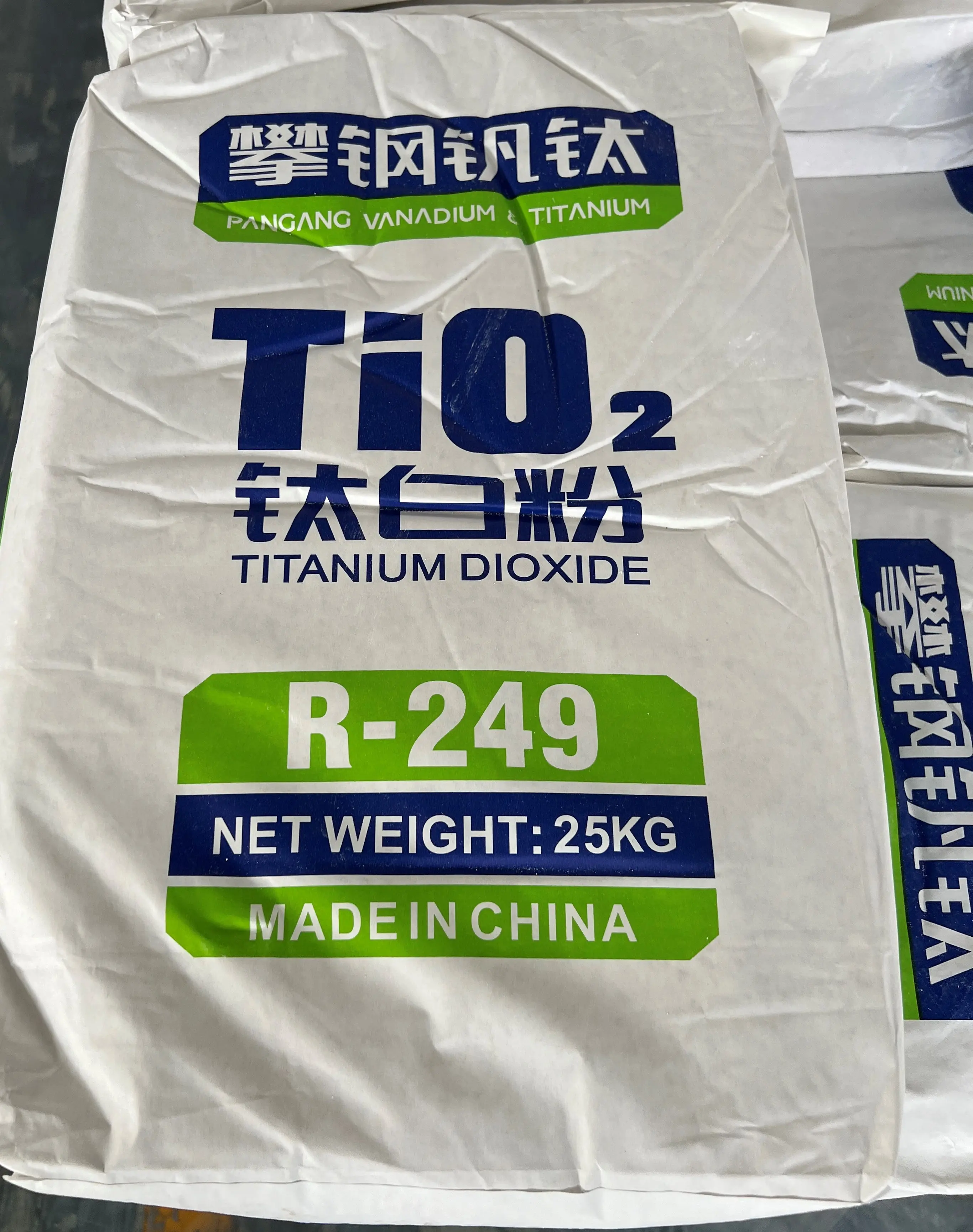 Nhà Máy Giá độ tinh khiết cao pangang vanadi & Titanium TiO2 R-249 cho gốm, lớp phủ sắc tố