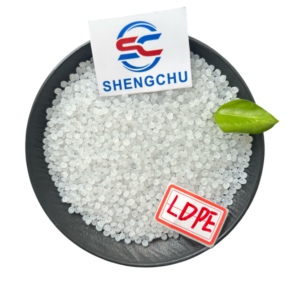 高流量LDPE树脂注塑级白色透明颗粒LDPE原始原料LDPE