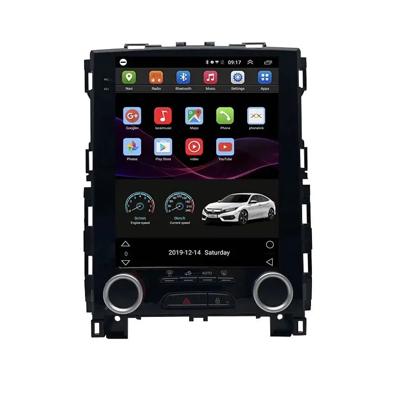 Autoradio android 10, écran hd, navigation gps, CARPLAY, DSP, IPS, type Vertical, lecteur pour voiture SM6, RENAULT SAMSUNG, MEGANE 4, KOLEOS (2017-2019)