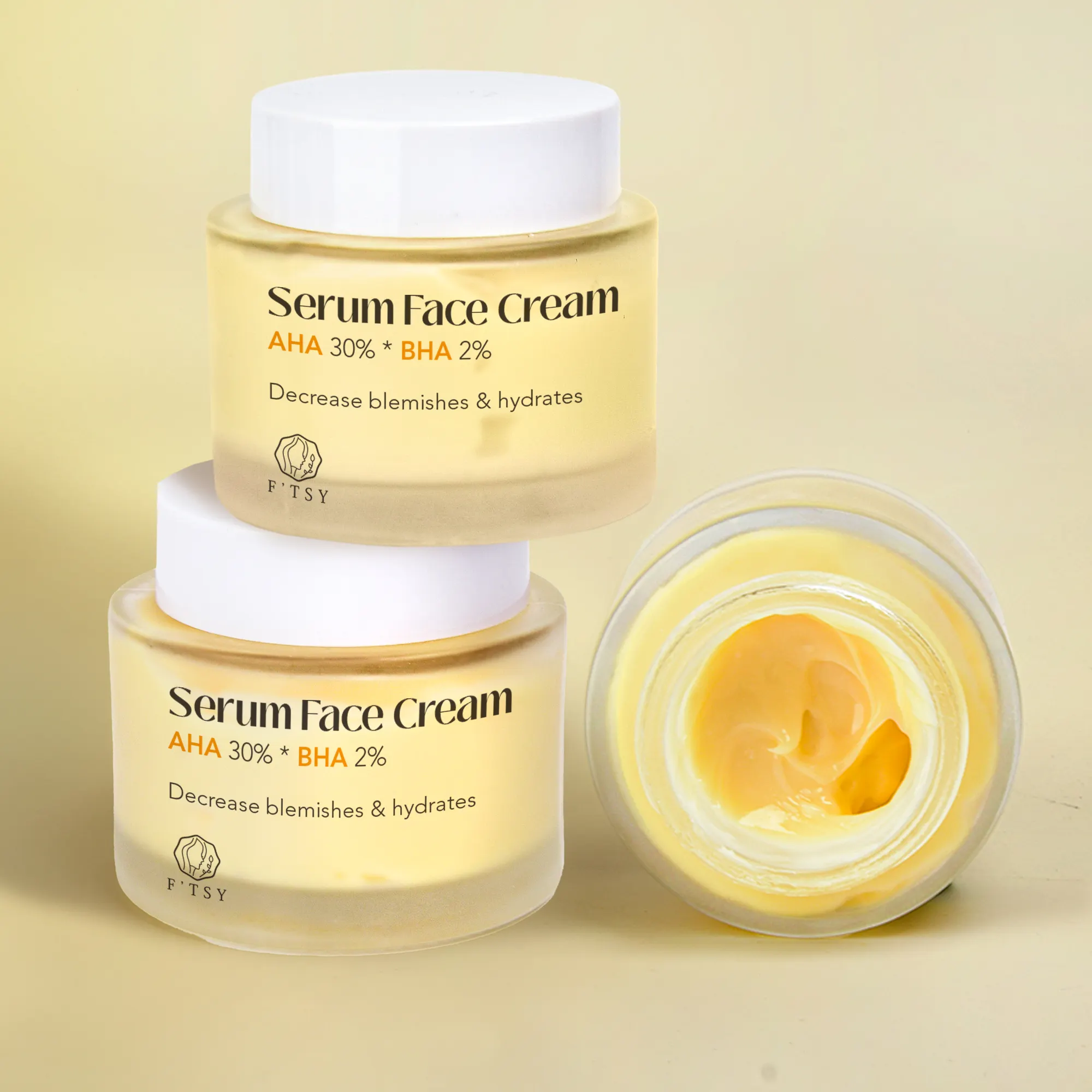 Novo Produto Private Label Creme Clareamento Com Soro Anti Dark Spots Hidratação Nutrição Pele Nicotinamida Creme Facial