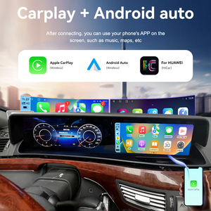 Android a doppio schermo per auto digitale a grappolo misuratore di velocità per Mercedes-Benz S W221 CL W216 AMG lettore multimediale strumento cabina di pilotaggio 5G - Product Image 5