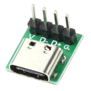 USB TYPE-C DIP PCB konektörü Pinboard Test kurulu lehim dişi Dip Pin Header adaptörü - Product Image 5