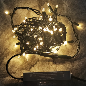 Cadena de luces decorativas bicolor para una elegante iluminación del hogar - Product Image 2