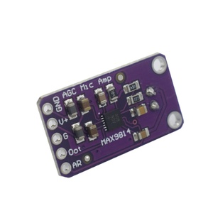 Módulo amplificador de micrófono MAX9814, amplificador de sonido, módulo de sensor de sonido MAX9814