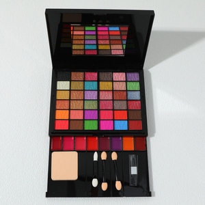 <strong>Factory</strong> OEM Large Makeup Box <strong>Set</strong> With Make <strong>up</strong> All in Oneset Packaging High End Cosmetic Kit Shaped Box Conjunto De Maquillaje - Product Image 4
