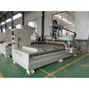 <strong>Auto</strong> <strong>Loading</strong> and <strong>Unloading</strong> Nesting ATC <strong>CNC</strong> <strong>Router</strong> for Wood Cutting and Kitchen Cabinet Door Making Core Component Motor - Product Image 5