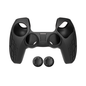EVA Soft Skin Cover <strong>Case</strong> <strong>Shell</strong> for PS5 Gamepad <strong>Shell</strong> With Thumb Grips Protective Silicone <strong>Case</strong> for PS5 <strong>Controller</strong> - Product Image 1