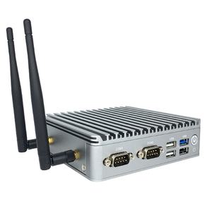 低价赢7/10服务器嵌入式Linux路由器2双局域网X86赛扬N2840 J1900工业无风扇工业迷你电脑 - Product Image 6