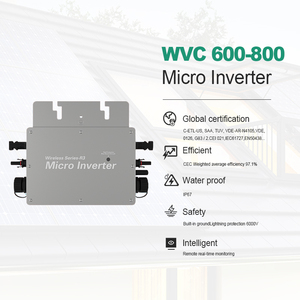 600 Wvc Mppt Dc Ac mikro invertör 600 W almanya tüv VDE güneş paneli sistemi ile Mini dönüştürücü akıllı Microinverter ile Wifi - Product Image 3
