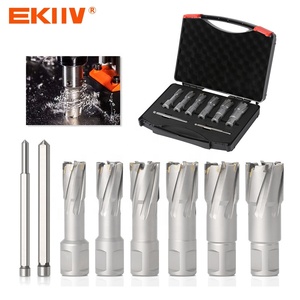 EKIIV 35mm Cutting Depth High Quality High Speed Steel Material HSS Annular Cutter Broach Cutter with <strong>Weldon</strong> Shank - Product Image 6