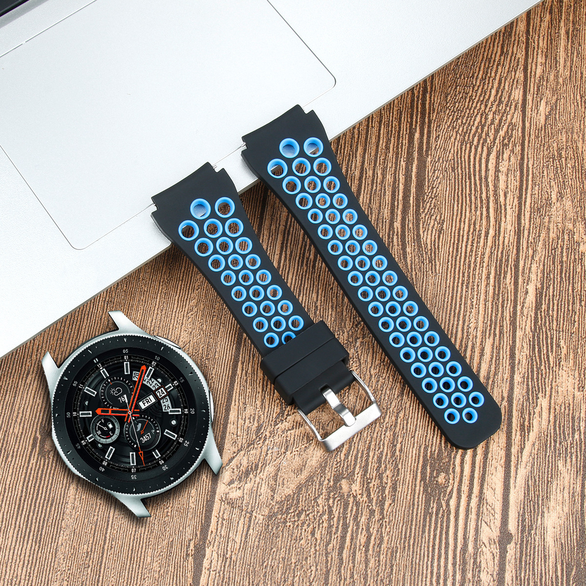 Negro + azul