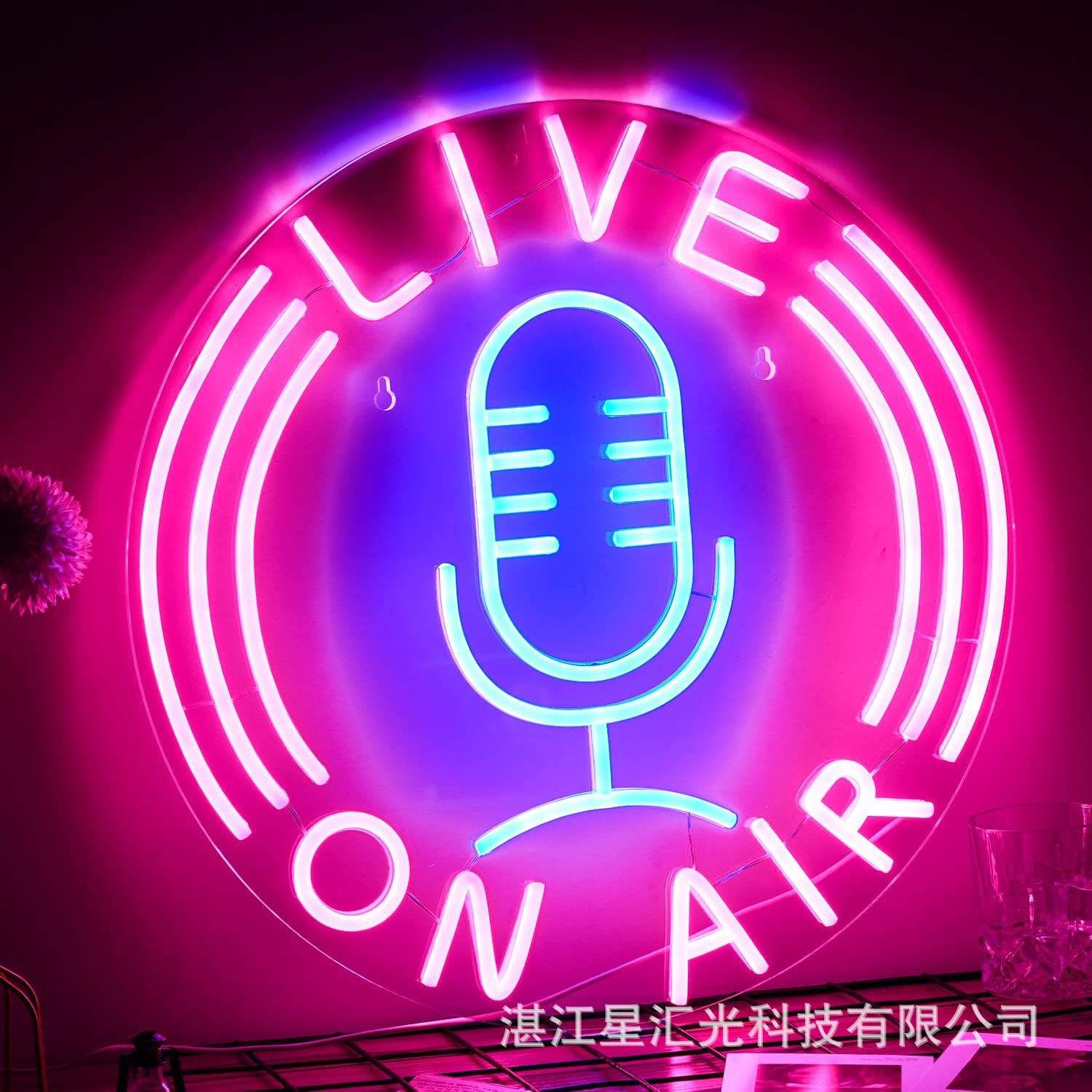 EN VIVO EN EL AIRE 32,5*32,5 cm