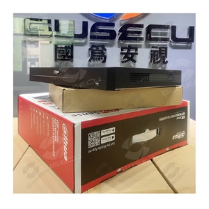 Dahua 4CH 2HDDs WizSense Network Video Recorder cámara de vigilancia de seguridad Reconocimiento de detección facial AI 4K Poe NVR 4 canales