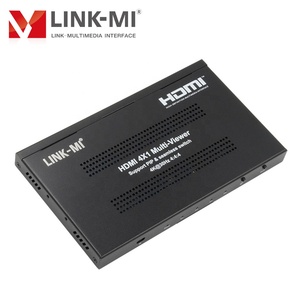LINK-MI 4x1 2x1 Multi-espectador sin 4K @ 30Hz HDMI interruptor Audio de PIP 13 modos de visualización Multiviewer - Product Image 6