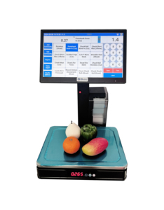 AI Waage 15.6 Touch Display Label Barcode-Drucks oftware für Obst fleisch geschäft Gemüse laden - Product Image 1