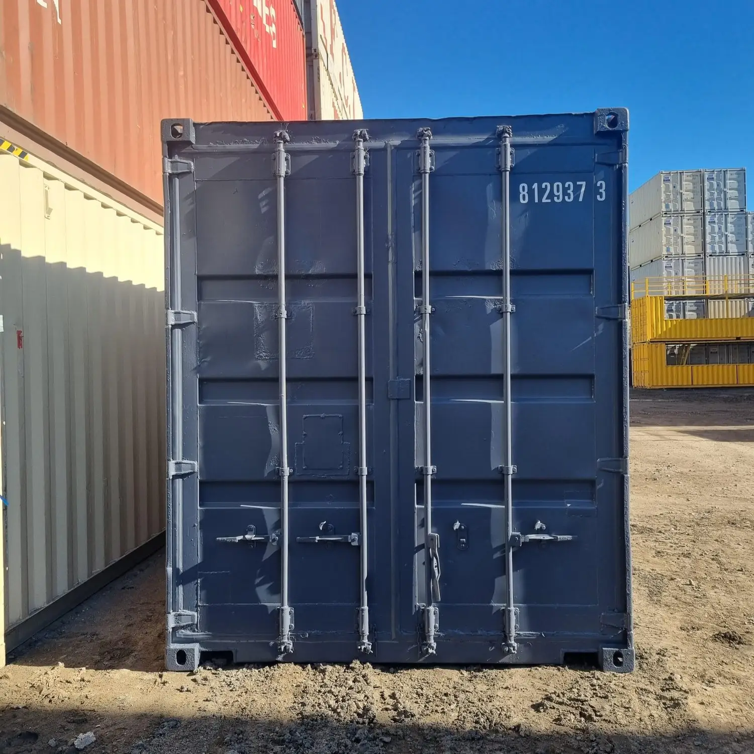 Guangzhou seconda mano contenitore furgone usato Container 40ft in Egitto