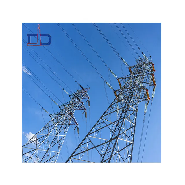 Đường dây truyền tải điện áp cao cho tháp truyền tải phân phối