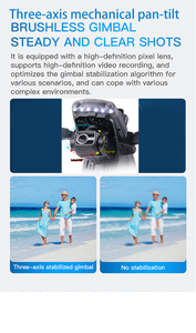 Q3 Mini 2 bay không người lái GPS bay không người lái 4k Profesional 3-trục Gimbal máy ảnh kép 5G Wifi FPV rc <span class=keywords><strong>Quadcopter</strong></span> với tránh chướng ngại vật bay không người lái - Product Image 3