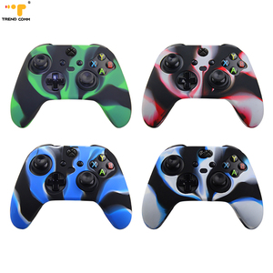 For Xbox One Series <strong>X</strong> Game Console <strong>Controller</strong> <strong>Customized</strong> Printing Soft Silicon Back Cover - Product Image 2