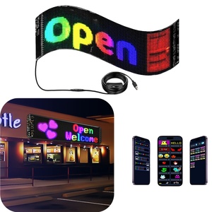 Hochwertiges Android IOS App-gesteuertes LED-Softpanel-SDK für flexible Bildschirm platinen für Video anzeigen im Freien Fabrik preis - Product Image 1