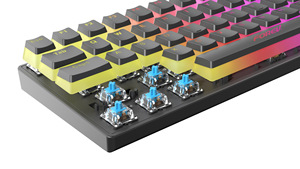 Teclado mecánico para juegos RGB con cable de 61 teclas personalizado interfaz USB nuevo teclado de ordenador - Product Image 5