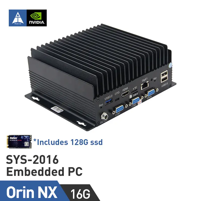 NVIDIA JETSON Orin NX(16G)-128GSSD-SYS-2016 Embedded Computer Development KIT Computador Industrial