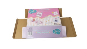 Custom Logo Dolls Toy Gift Paper Packing <strong>Box</strong> Cardboard Window Baby Doll Packaging Boxes - Product Image 3