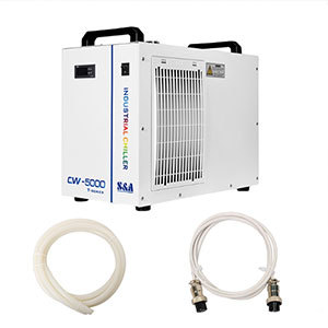 Teyu S & ระบบระบายความร้อนอุตสาหกรรม CW-5200 CO2 5202เลเซอร์ชิลเลอร์สำหรับเครื่องตัดเลเซอร์พร้อมปั๊มส่วนประกอบหลักของเครื่องยนต์ - Product Image 5