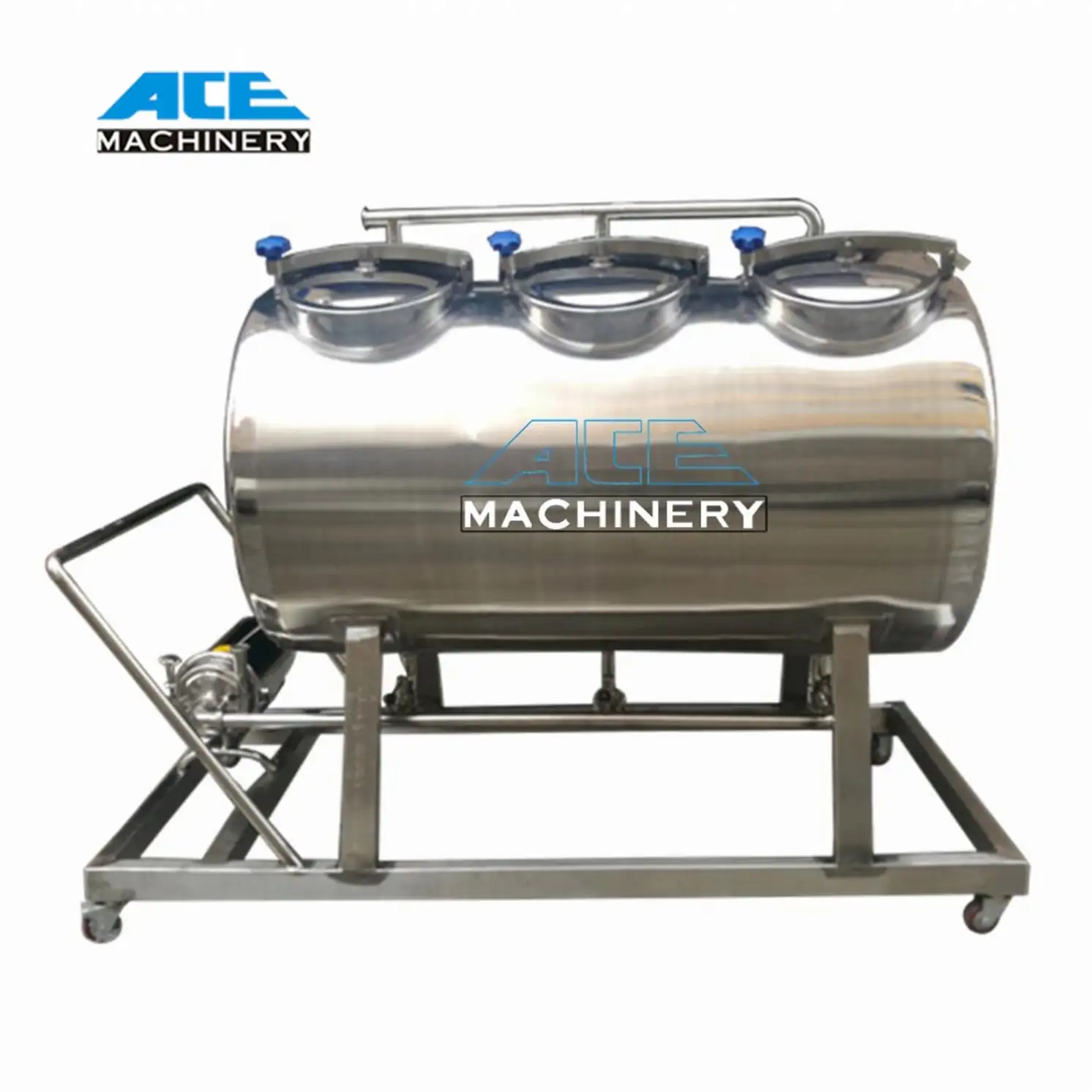 New Design Beverage And Dairy Industry 1.5T Cip System Cleaning Equipment For Juice Plant