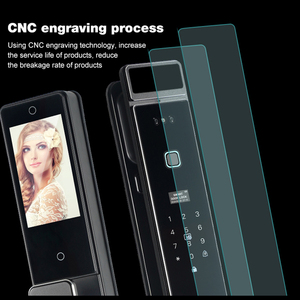 2025 nuovo arrivo 3D riconoscimento del volto intelligente serratura della porta Tuya Wifi intelligente impronta digitale porta sicura porta con serratura della macchina fotografica per la casa - Product Image 5