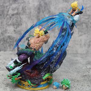 Vega סופר saiyan דמות פעולה 20 ס "מ 7.88 אינץ broly vs gogeta בן גוקו מודל דרקונים כדור z פעולה דמויות צעצוע