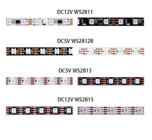 WS2812B WS2811 WS2813 WS2815 Pixel Smart 5050 RGB striscia luminosa WS2812 indirizzabile singolarmente 30/60/144LED/m nastro DC5V/12V - Product Image 2