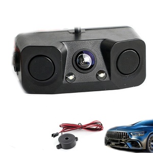 2024 Trends Car Accessories 3 in 1 <strong>Rearview</strong> No Hole Car Video <strong>Reverse</strong> Aid Parking <strong>Sensor</strong> radar System with Camera - Product Image 1