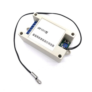 DC 12V 1A controllo della temperatura della ventola PC telaio CPU regolazione del regolatore di velocità modulo PWM termostato velocità regolatore di raffreddamento - Product Image 1