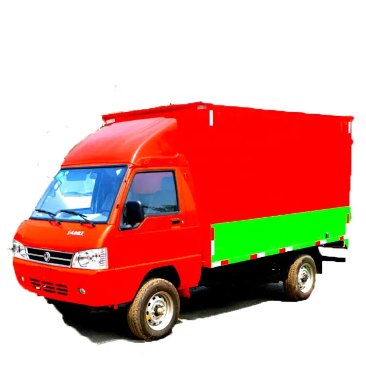 Il più nuovo Cinese secco van 87hp dongfeng mini furgoni manuale euro 5 van camion del carico